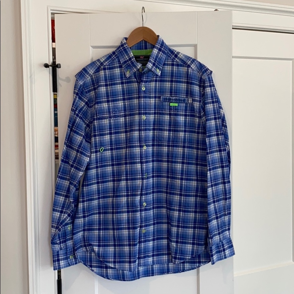 Vineyard Vines Harbor (Fishing) Shirt